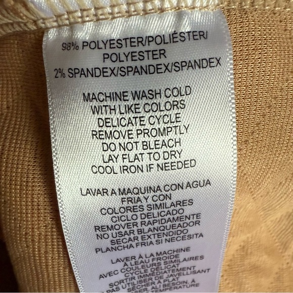 Calvin Klein Performance | Beige Quilted Pullover | Sz XL - Picture 8 of 8